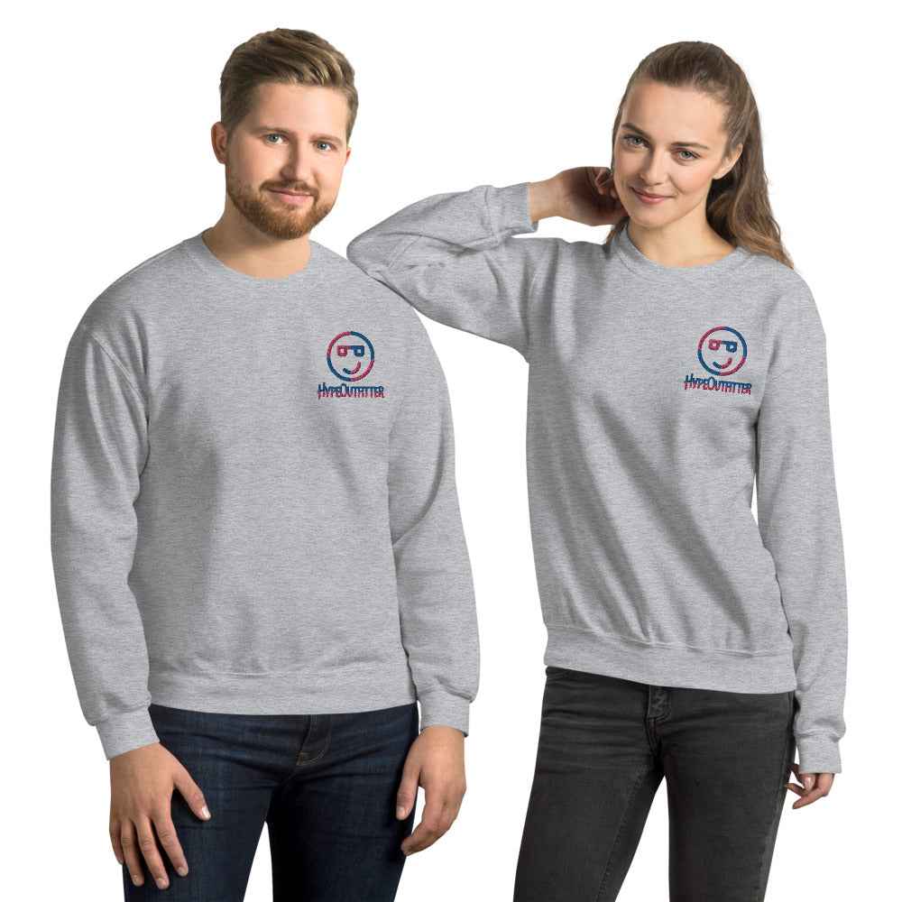 Embroidered Unisex Sweatshirt