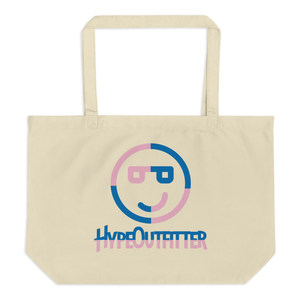 Large organic tote bag